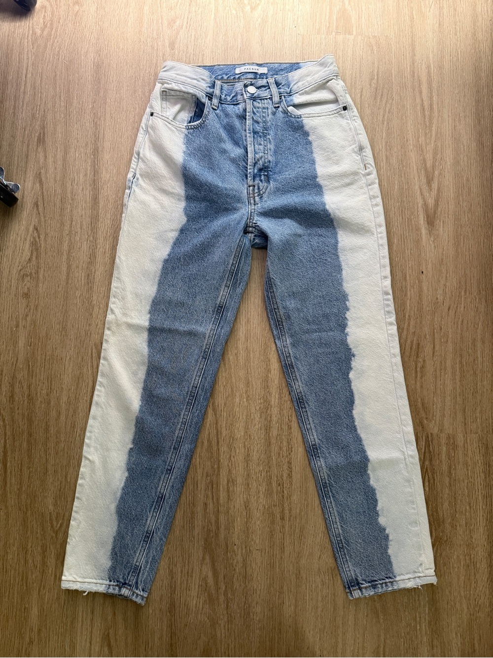 PacSun Two-Tone Colorblock Jeans size 25